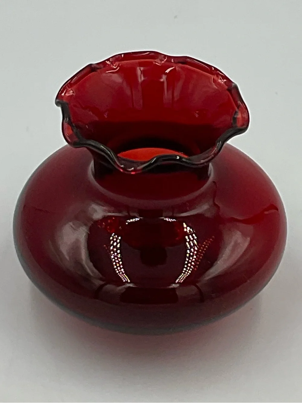 Anchor Hocking deep red